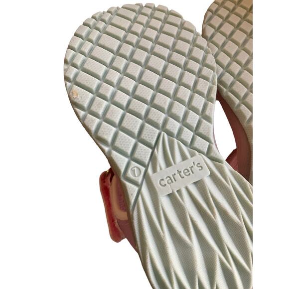 Sandals Pink Unicorn Light-Up Soles By Carter's Toddler Girls 7 - Picture 2 of 7